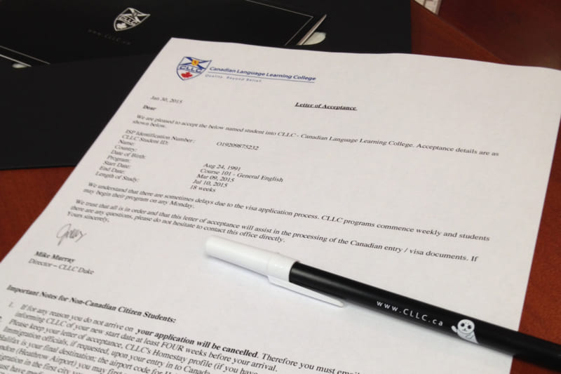 Thông tin tổng hợp về thư mời nhập học Letter of Acceptance khi du học Canada